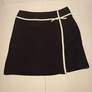 MICHELE  WOMENS BLACK/WHITE SKIRT